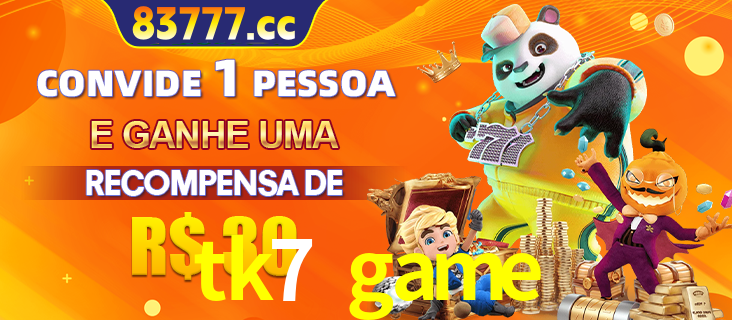 Banner institucional da tk7 game sobre parceria de marcas e criação de uma marca de excelência, apresentando os mascotes de jogos populares como o Fortune Tiger.