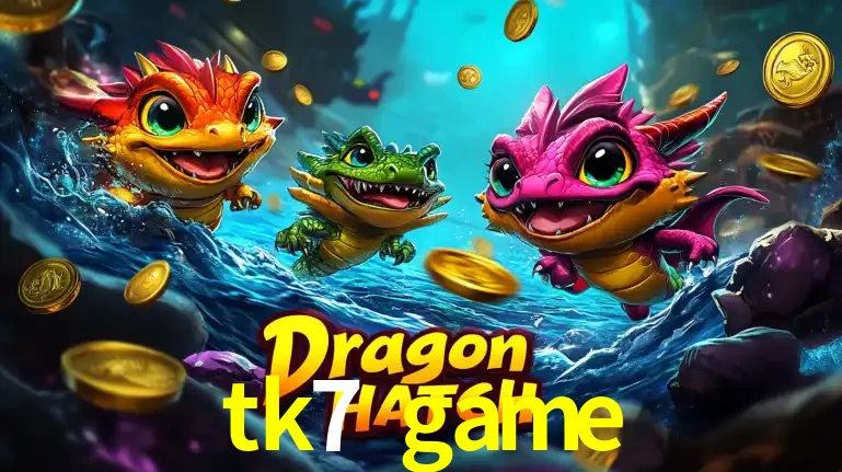 Arte promocional do jogo Dragon Hatch com três adoráveis dragões bebês nadando entre moedas de ouro, um dos slots mais divertidos para jogar no cassino tk7 game.